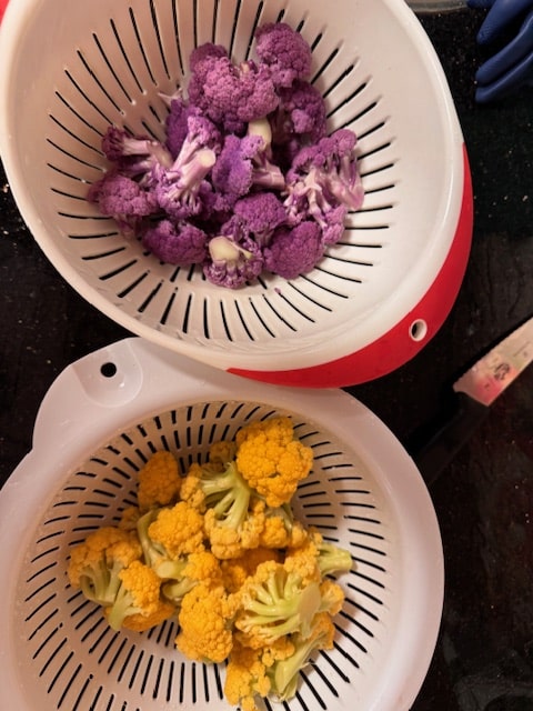 cleaned and washed separately