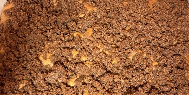 Passover Cinnamon Crumb Cake (with Matza Meal)