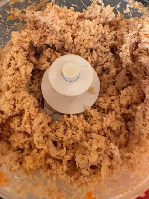 grind/chop the turkey fine