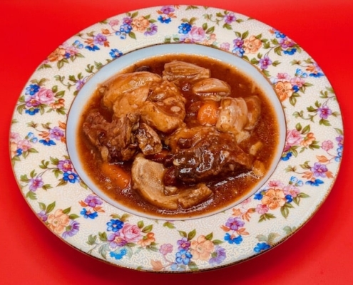 beef stew with artichokes