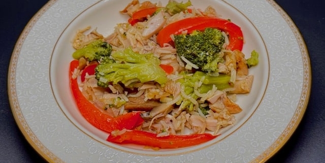 Chickeen and Rice Skillet Dinner