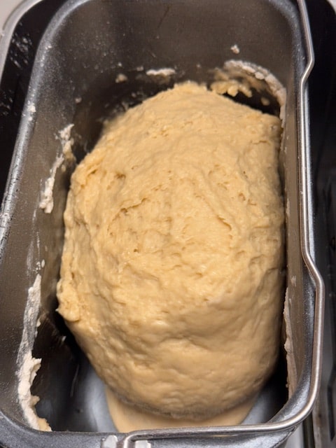 dough coming together