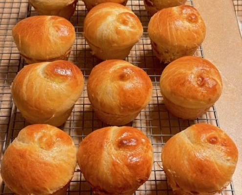 Milk and Honey Golden Rolls