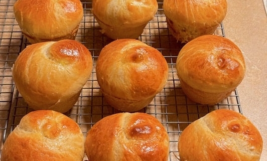 Milk and Honey Golden Rolls