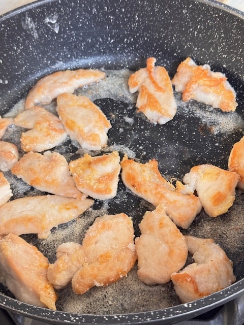 flip to fry till golden on other side