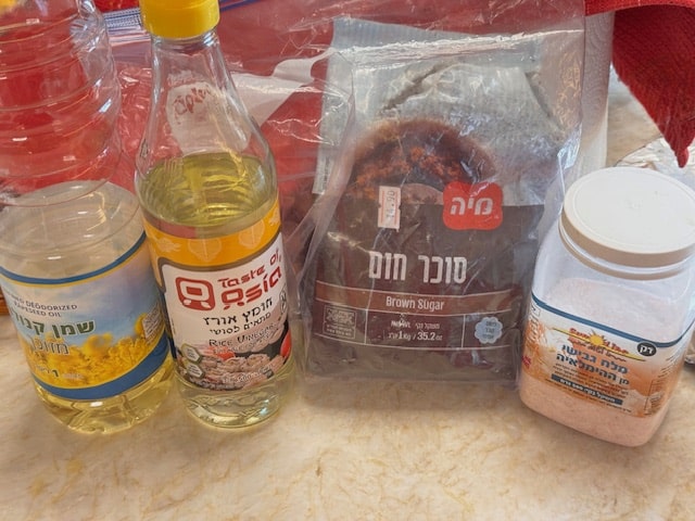 dressing ingredients