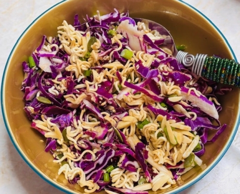 Malky's Red Cabbage Salad