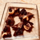 Chocolate Bark with Pecans, Cashews and Craisins