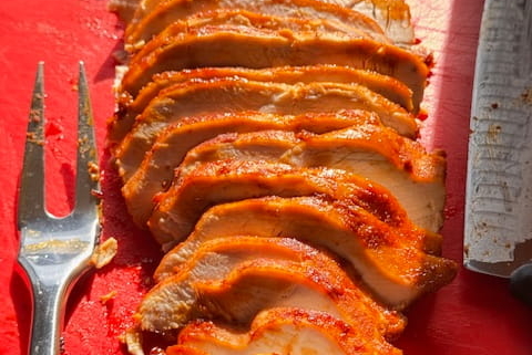 Honey Mustard Oven Roasted Turkey Breast