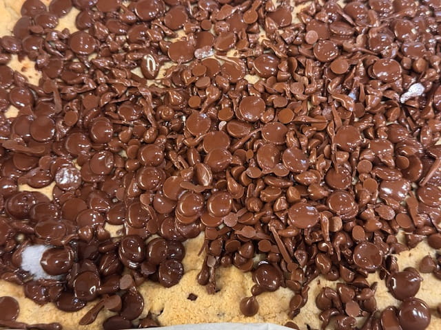 melty looking chocolate