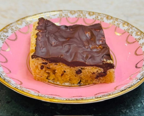 Chocolate Chocolate Chip Bars (GF)