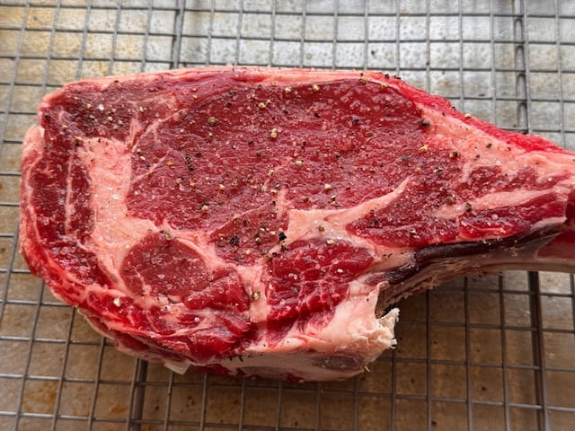 sprinkle with s & p and bring to room temp