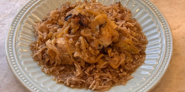 Yechiel's Chicken with Onions