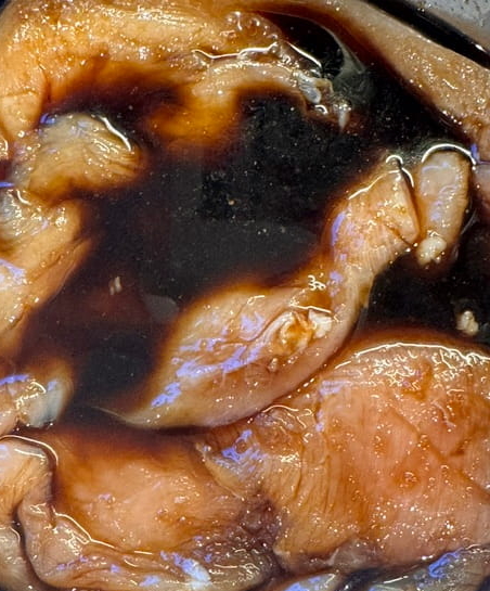 marinate the chicken breasts